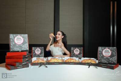 ไอแอมพิซซ่า บุกกองประกวด Miss Grand Thailand