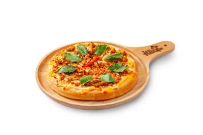พิซซ่าหน้ากะเพราไก่ (Pizza Ka Prao Chicken)